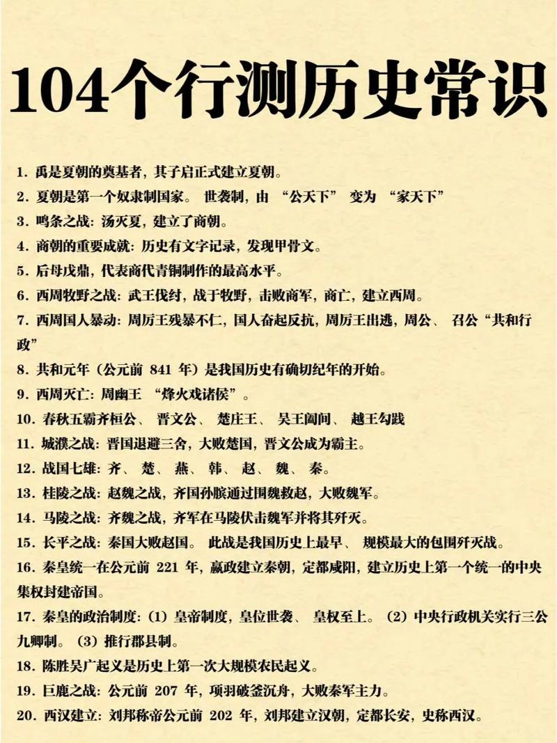 高考古代文化常识100题(附试题库高考200题古代文化常识) 第7张 高考古代文化常识100题(附试题库高考200题古代文化常识) 第7张