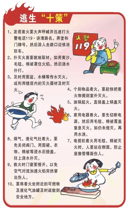 日常防火常识,日常防火常识培训内容 第4张 日常防火常识,日常防火常识培训内容 第4张