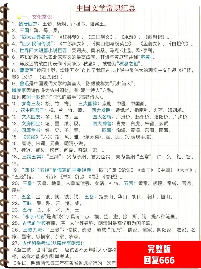 小学课外文学常识积累 - 小学生课外文学积累 第1张 小学课外文学常识积累 - 小学生课外文学积累 第1张