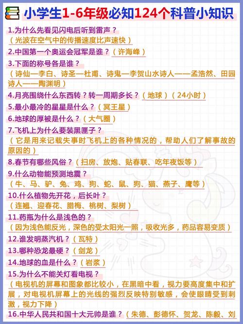 科普知识大全小常识,科普知识大全小常识医疗卫生 第5张 科普知识大全小常识,科普知识大全小常识医疗卫生 第5张