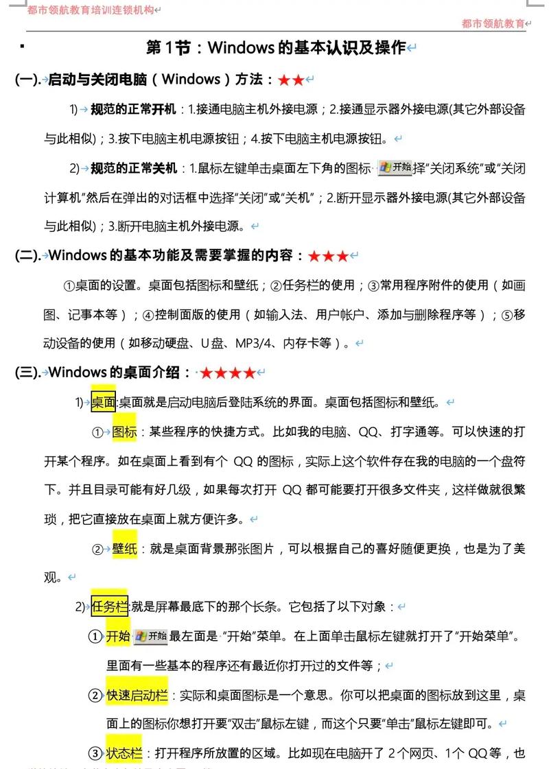 电脑操作常识 - 电脑的基本操作知识 基础知识 第3张 电脑操作常识 - 电脑的基本操作知识 基础知识 第3张