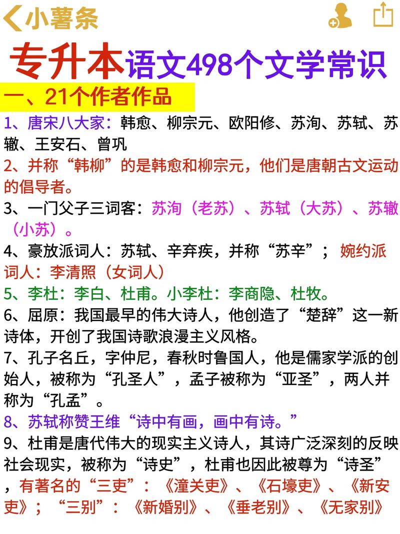 专升本文学常识(专升本文学常识刷题软件) 第1张 专升本文学常识(专升本文学常识刷题软件) 第1张