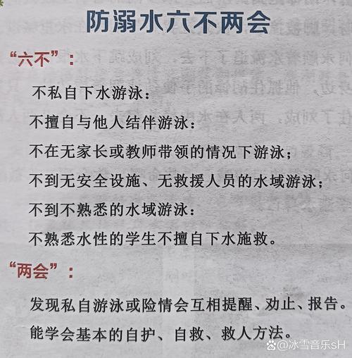 防溺水自救自护常识 - 防溺水溺水自救内容 第3张 防溺水自救自护常识 - 防溺水溺水自救内容 第3张