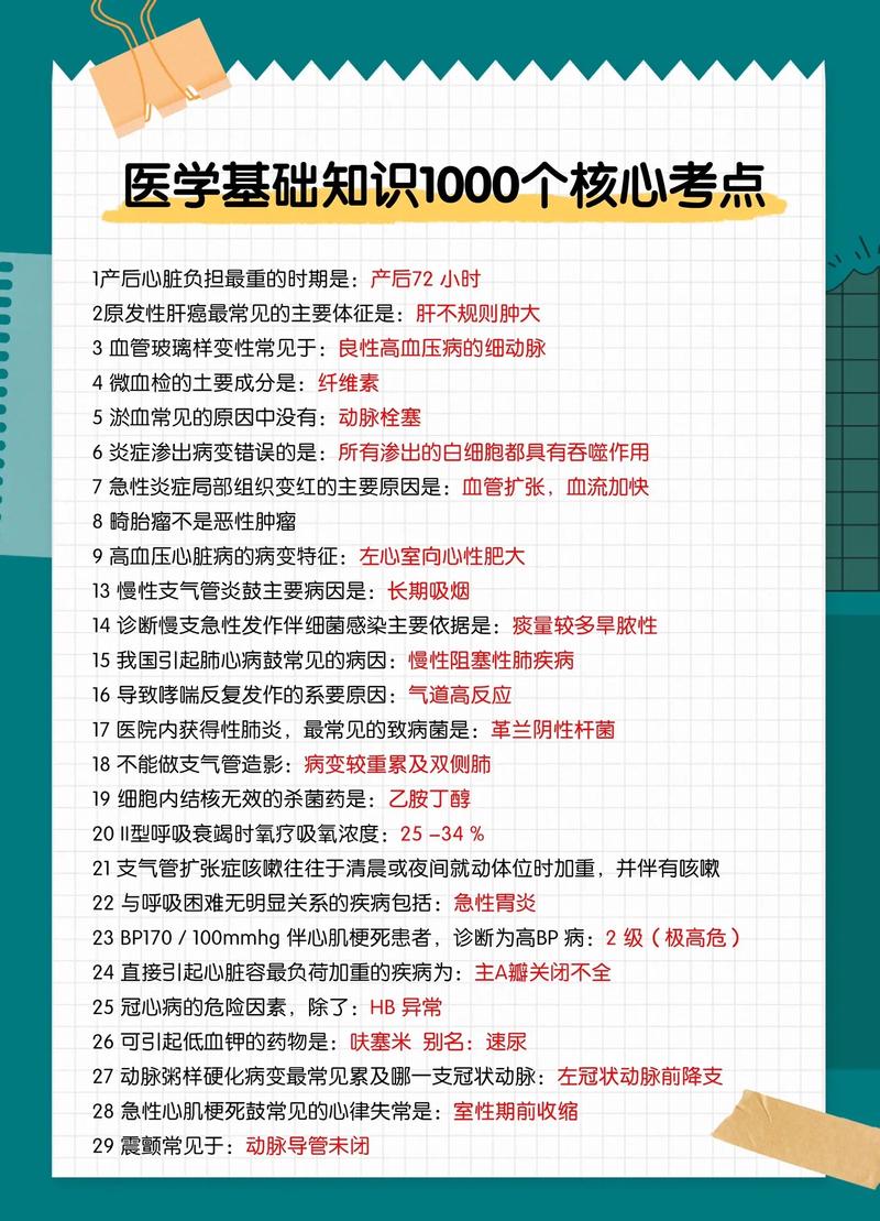 生活中的医学常识普及 - 生活中的医学小常识 第6张 生活中的医学常识普及 - 生活中的医学小常识 第6张